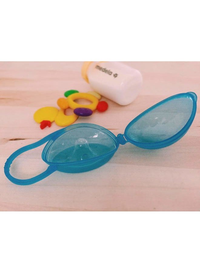 purifyou PurePouch BPA-Free Pacifier Case, Pacifier Holder & Nipple Shield Case for Travel, Set of 3 with. - Image 5