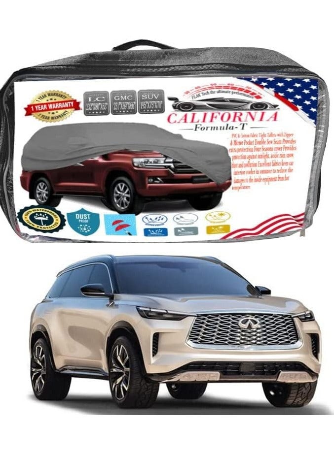 Premium Car Cover for Infiniti QX60 - Ultimate Sun & Weather Protection