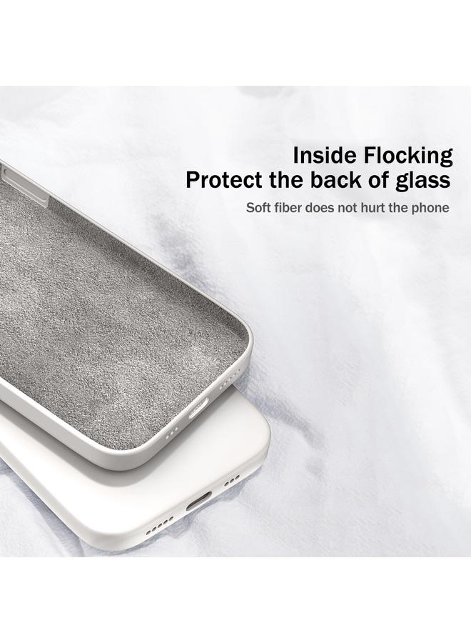 erorex Case For Xiaomi Redmi Note 8 Solid Color Imitation Liquid Silicone Straight Edge Dropproof Full Coverage Protective Case - Image 4