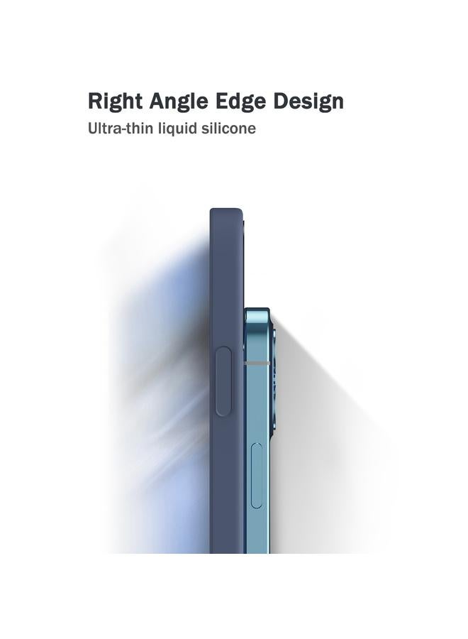 erorex Case For Xiaomi Redmi Note 8 Solid Color Imitation Liquid Silicone Straight Edge Dropproof Full Coverage Protective Case - Image 3