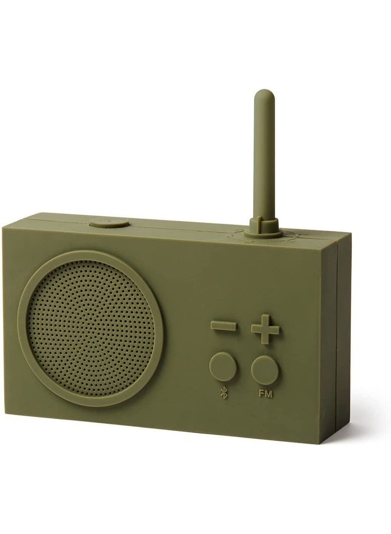 LEXON Tykho 3 Fm Radio Bluetooth Splash Proof Speaker - Image 1