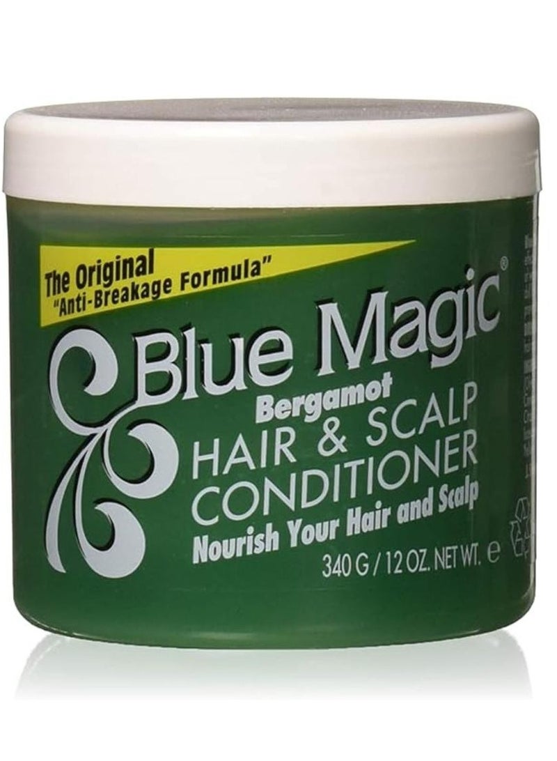 BLUE MAGIC Bergamot Hair & Scalp Conditioner 340 g