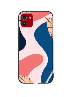 Protective Case Cover For Samsung Galaxy A03 Abstract Modern Digital Painting Fashion Design Multicolour