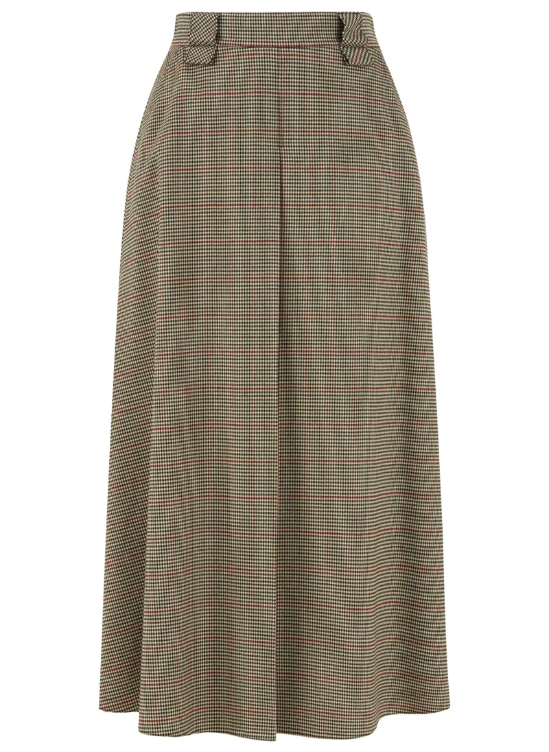Nocturne Patterned Midi Skirt