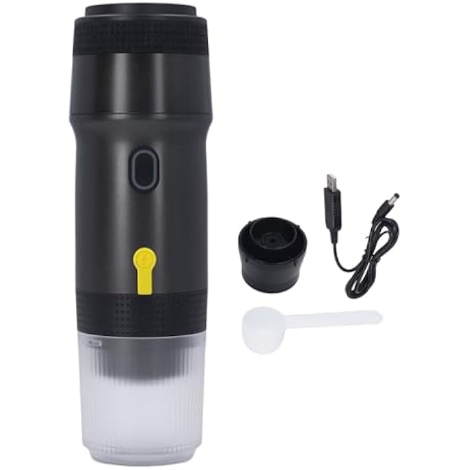 Jectse Portable Coffee Maker 3 In 1 20Bar Cordless Heating Full Automatic Capsule Coffee Machine For Nes Capsules Dg Capsules Ground Coffee Home Office Travel Outdoor - Image 1