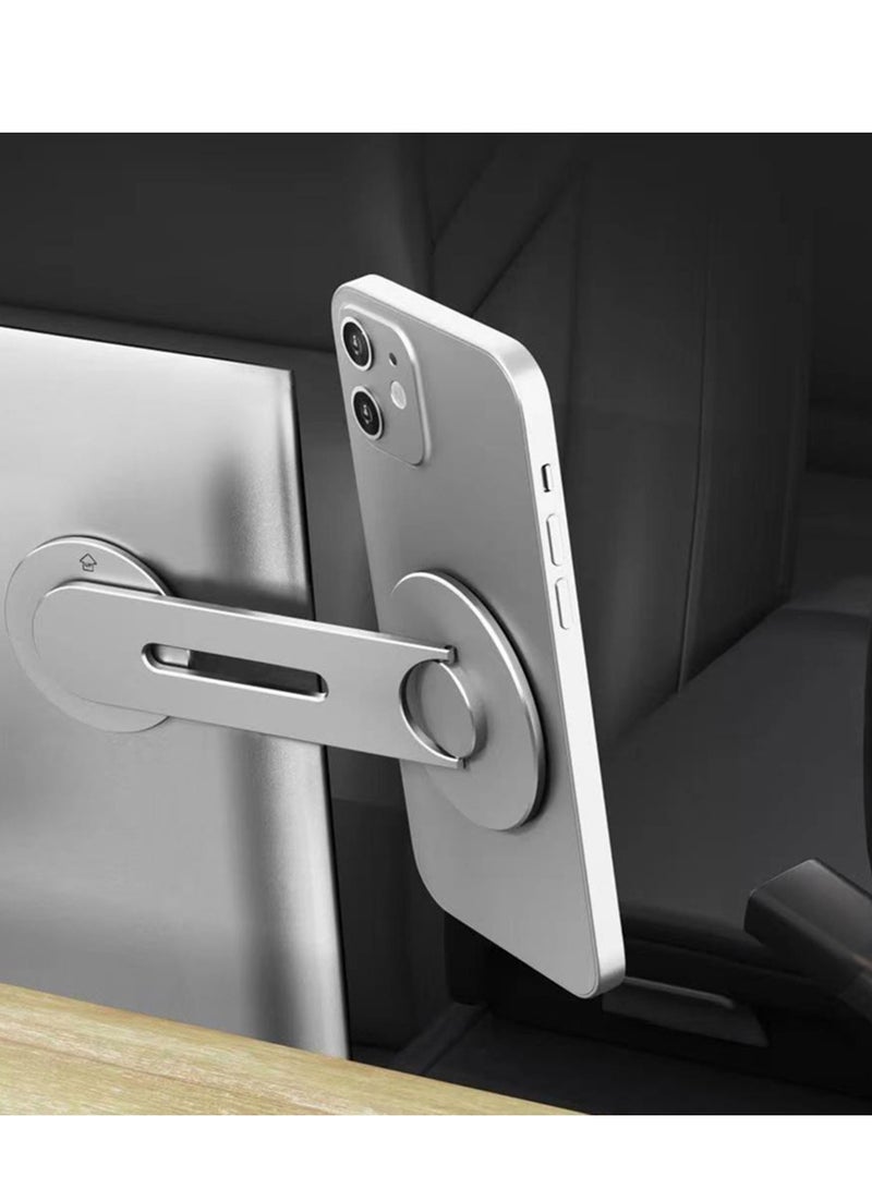 Magnetic Phone Holder For iPhone 14 13 Pro Magsafe Laptop Phone Stand Magnet Mobile Phone Suite Mount Support for Tesla Model Y 3 - Image 3