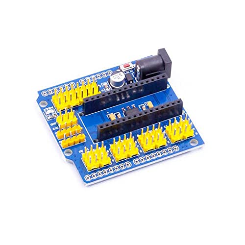 Robocraze Nano 328P Expansion Adapter Breakout Board IO Shield | Nano 328P Breakout Board | Nano IO Expansion Shield - Image 2