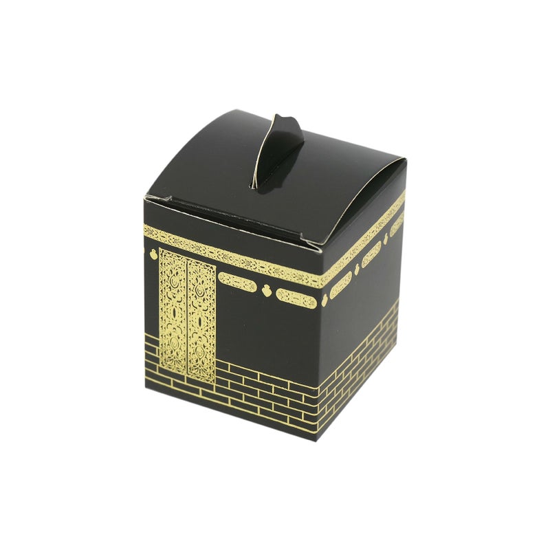 20pcs Umrah Black Candy Boxes for Eid Ramadan Muslim Pilgrimage Gifts - Image 2