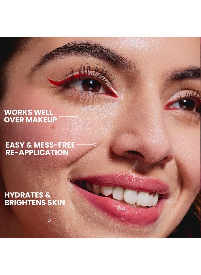 Dot & Key Strawberry + Niacinamide Sunscreen Mist SPF 50+ PA+++ | Brightens Skin, Makeup-Friendly, With Aloe Vera Water, Lightweight | Quick-Drying, Alcohol-Free, Hydrates & Refreshes, Easy Reapplication | 80ml - Image 5