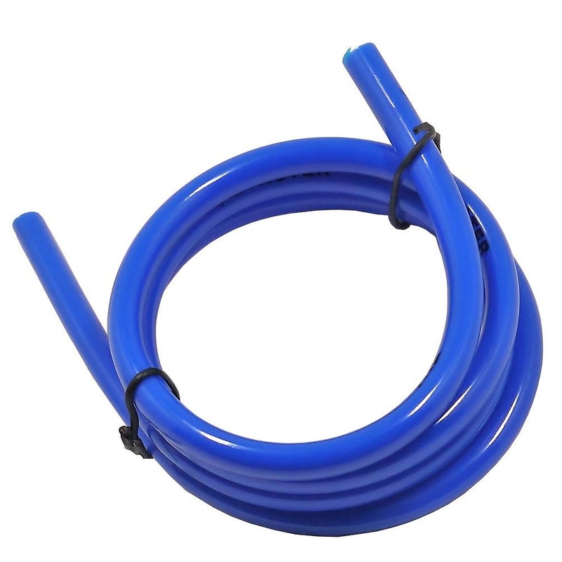 3.28 Ft Flexible Fuel Pipe Hose Tube Inline Gas Tank Switch Petcock Valve Filter Hose Clamp Kit With Fuel Filter And Clip Blue 1 4 Set For Motorcycle Dirt Bike ATV Modification Repair Replacement - Image 4