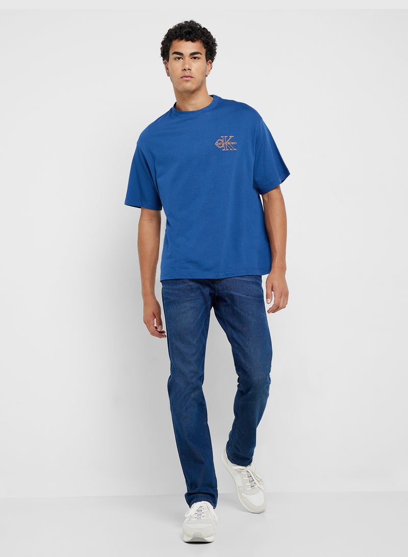 كالفن كلاين جينز تيشيرت قصير الأكمام - Image 4