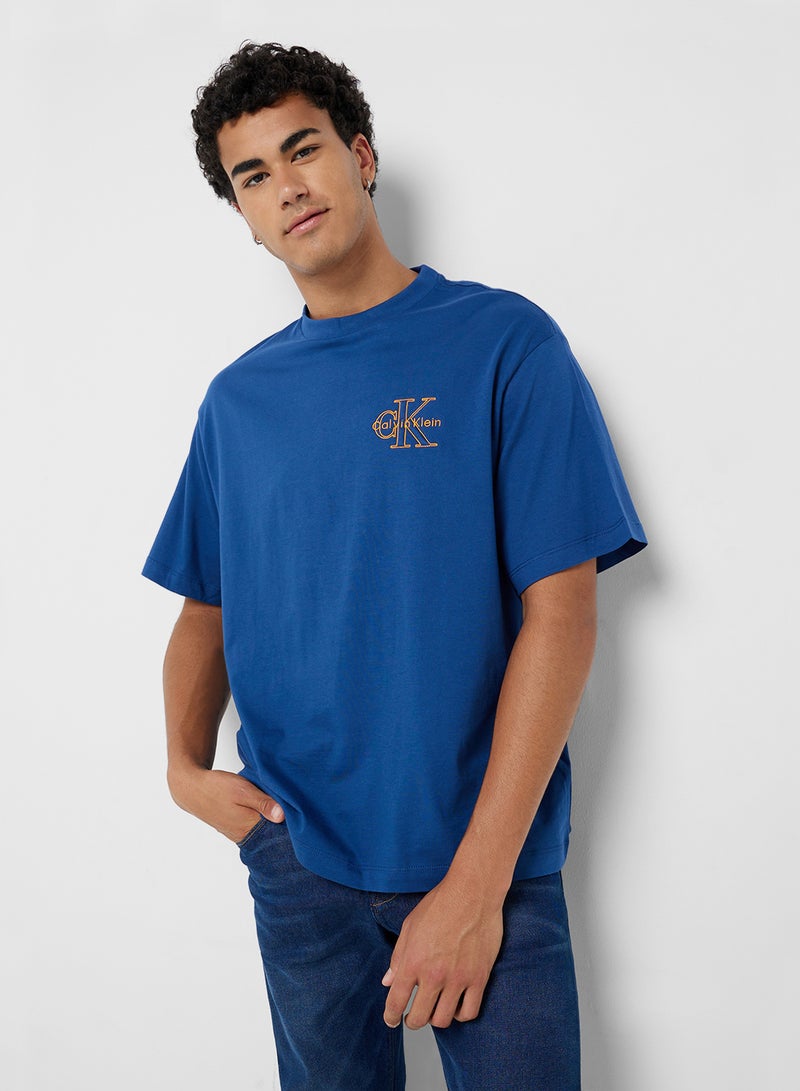 كالفن كلاين جينز تيشيرت قصير الأكمام - Image 1