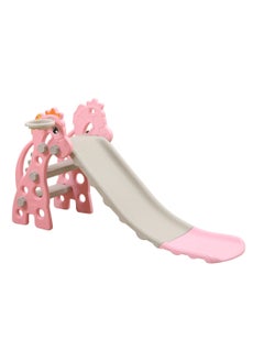 MaBaby Kids folding slide Indoor Household Small Kids Slide for Toddlers baby multifunctional climbing slide combination game home indoor and outdoor Toddler Slide Basketball Hoop  - Image 1