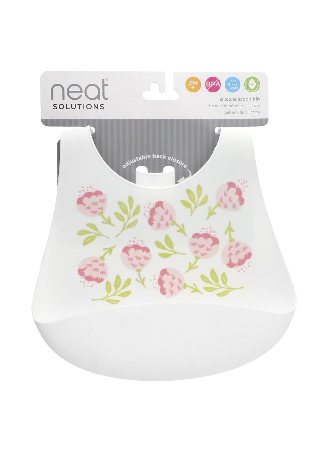 Neat Solutions Neat Solutions, Silicone Scoop Bib, 3M +, 1 Count  - Image 1