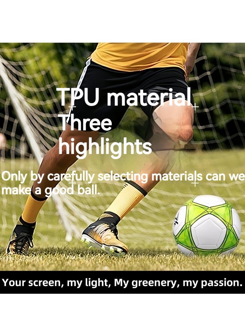 DRAVEN - GG - Size 5 Training Football - Elevate Your Game with Our Premium Blue and White Design, Superior Performance, Suitable for All Ages and Skill Levels, Ideal for Various Playing Surfaces - Image 1