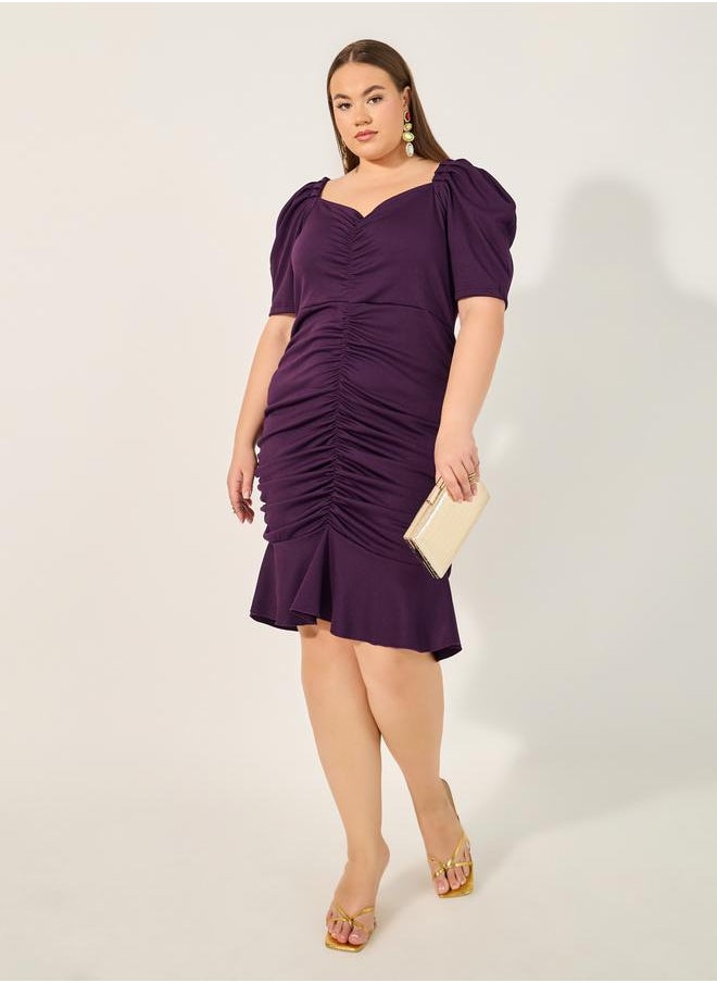 Styli Ruch Front Bodycon Dress  - Image 2