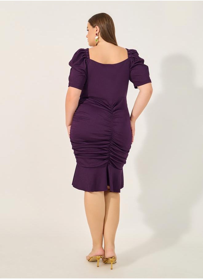Styli Ruch Front Bodycon Dress  - Image 5
