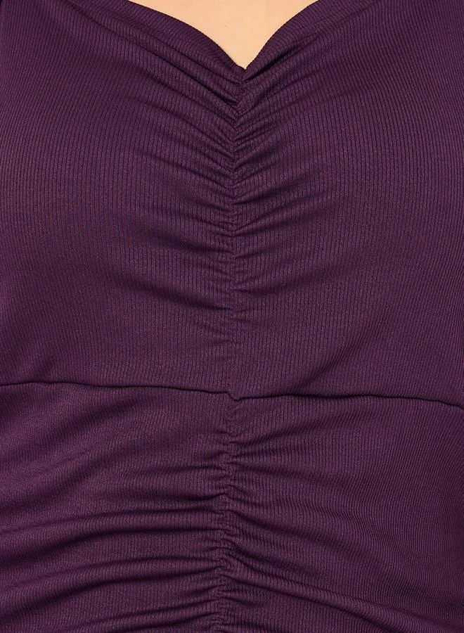 Styli Ruch Front Bodycon Dress
