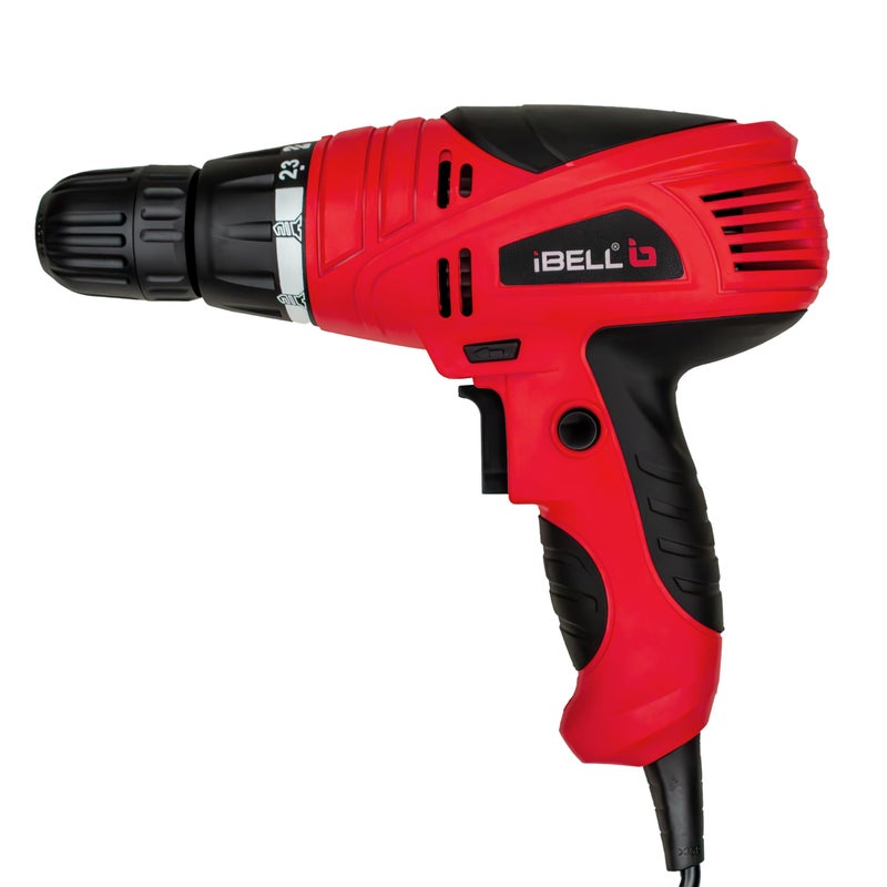IBELL TOOLS IBELL Electric Screwdriver SD12-75, 280W, Copper Armature, 750RPM, Chuck 10mm, 23 Torque Settings with 1 Drill Mode (Red) - 6 Months Warranty - Image 3