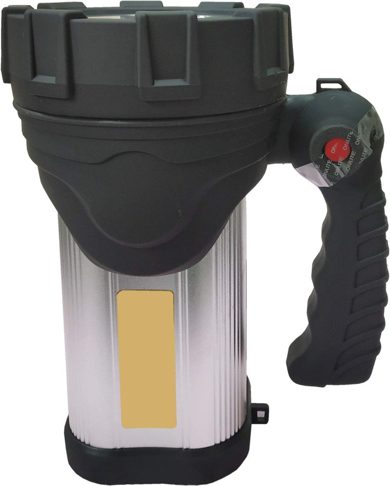 Care4 Care 4 Royal Siver 40W Rechargeable Waterproof Led Long Range & Ultra Bright Light Flashlight Torch (Silver : Rechargeable) - Image 4