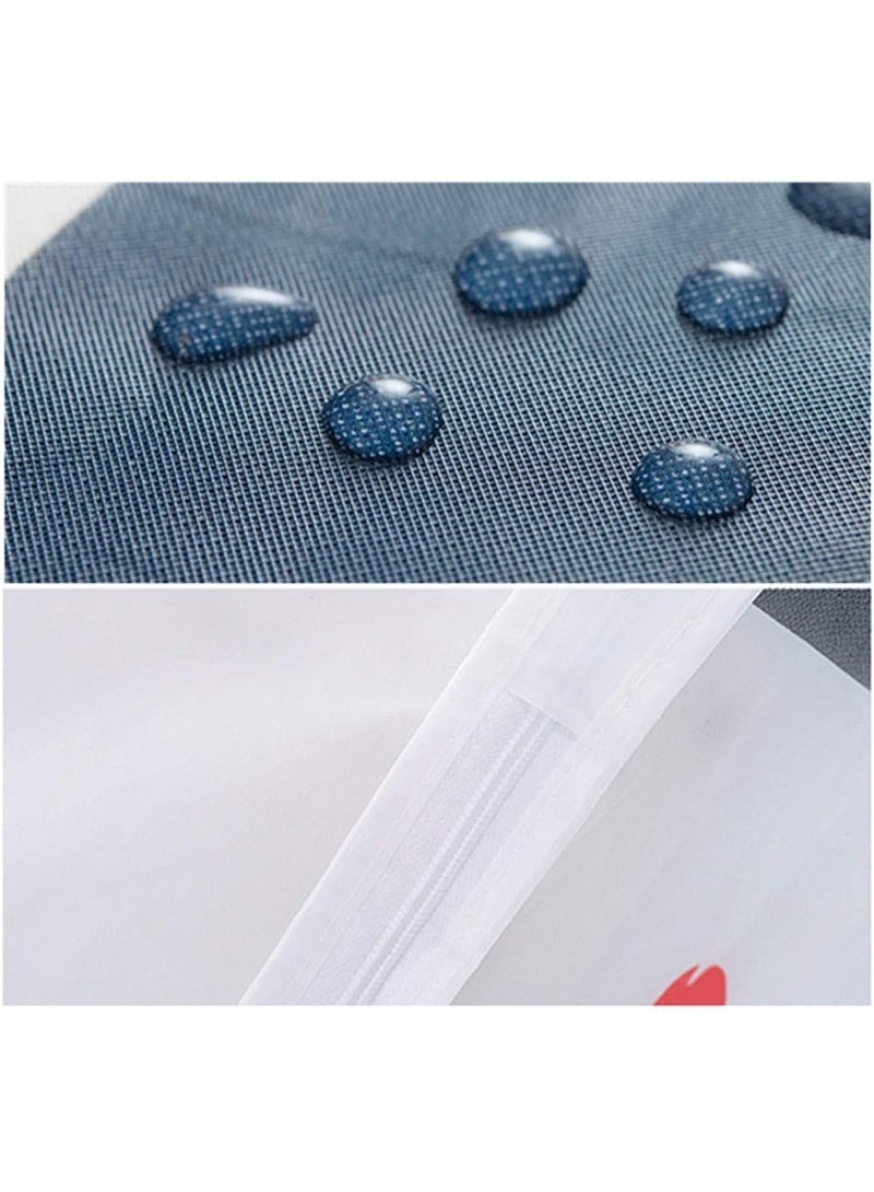 هابي هوم غطاء غسالة أوتوماتيكي مع سحاب، واقٍ من الشمس ومقاوم للماء والغبار، مناسب لمعظم الغسالات والمجففات ذات التحميل الأمامي، غطاء حماية متين للحفاظ على الأجهزة المنزلية في المطبخ أو الحمام أو الشرفة 58×62×85 سم (متعدد الالوان) - Image 2