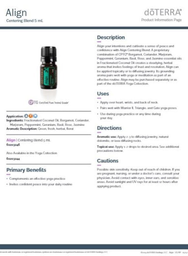 DoTerra زيت التوازن - 5 مل - Image 3