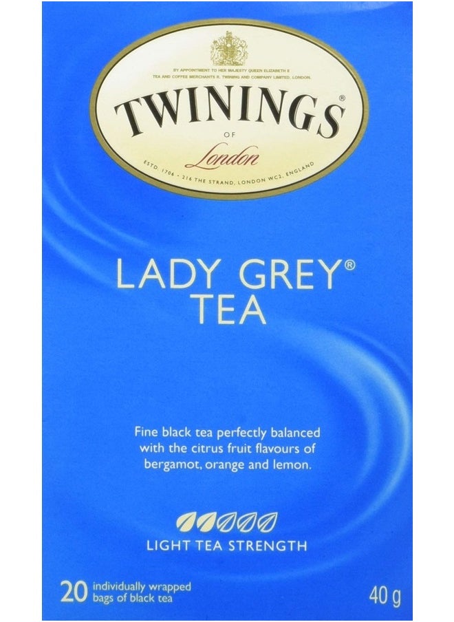 Twinings Tea Lady Grey Tea, 20 ct  - Image 1