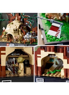 LEGO LEGO Star Wars Dagobah Jedi Training Diorama 75330 Building Kit (1,000 Pieces)  - Image 2