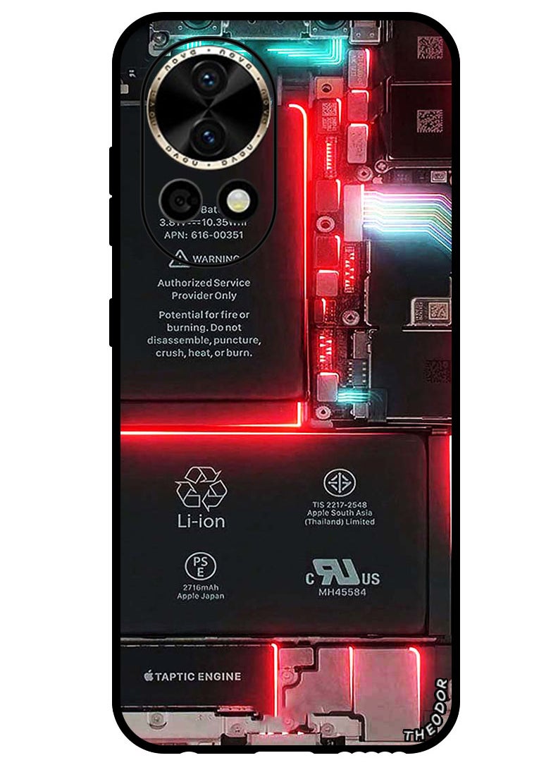 Theodor Protective Case Anti Scratch Shock Proof Bumper Cover For Huawei Nova 12 Pro Mobile Board  - Image 1