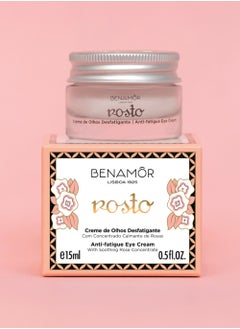 BENAMÕR Benamor Rose Amelie Anti-Fatigue Eye Cream Smoothes And Helps Reduce Signs Of Tiredness Eye Cream For Dark Circles Dryness 15ml  - Image 2