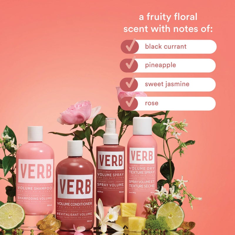 VERB Volume Dry Texture Spray, 5 oz- Boosts Volume, Adds Fullness & Weightless Grit -No Parabens, Gluten or Harmful Sulfates - Image 2