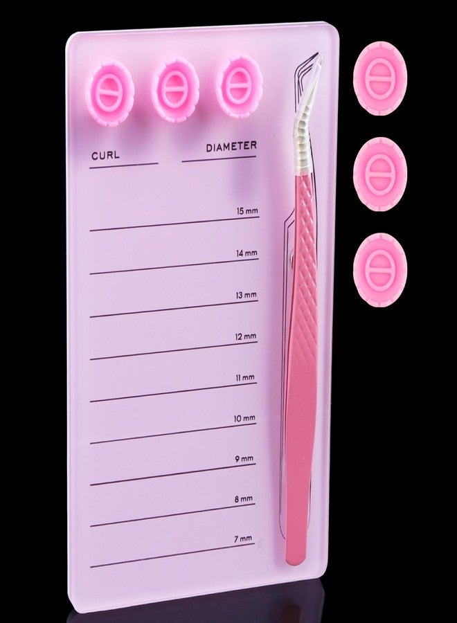 MyAoKuE-UP Premium Eyelash Extension Pallet Kit, Durable Grafting Lash Organizer Pad with Magnetic Tweezer Holder Lash Tray Gasket - Image 1