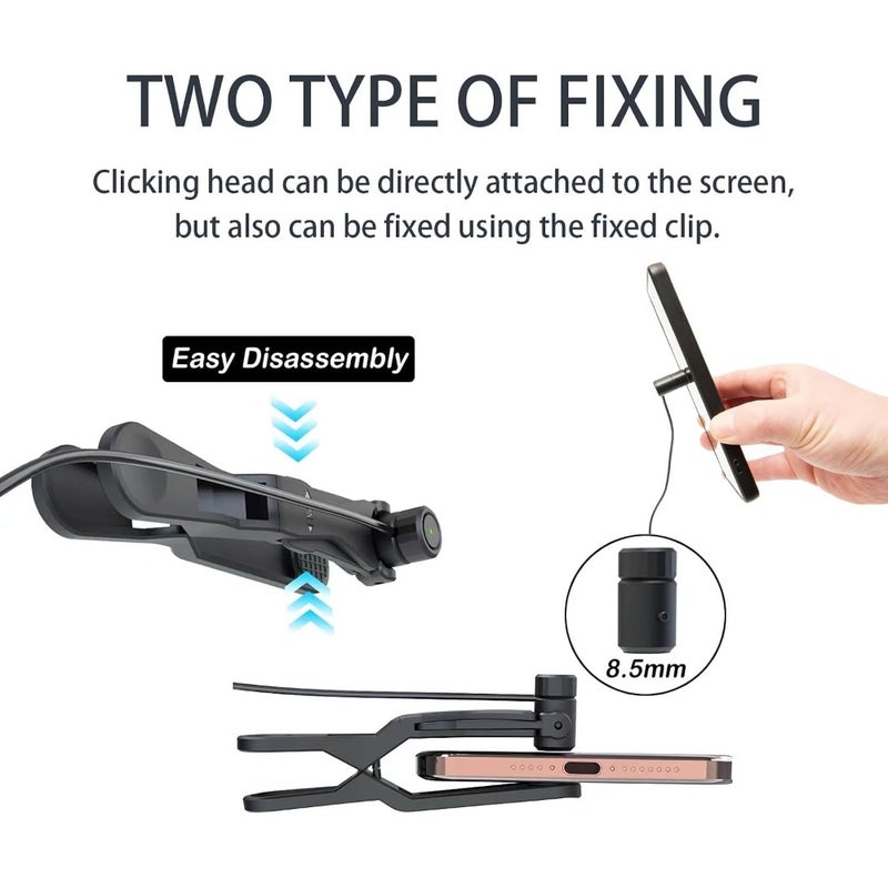 Automatic Clicker for iPhone iPad, Phone Screen Device Speed Clicker for Android IOS, Simulated Finger Continuous Clicking, Adjustable Auto Physical Tapper, Suitable for Games, Reward Tasks - Image 4