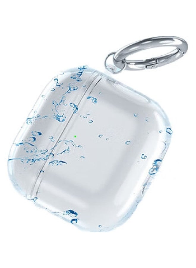 WP [Usa] Transparent Ultra-Thin Anti-Drop Anti-Dirt Protective Case With Hanging Rope For Airpods 4Th Generation Apple Wireless Bluetooth Noise-Cancelling Earphones - Image 1
