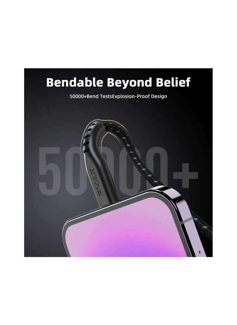 Phone Planet - High Quality Lightning to USB-C Cable Fast Charging and Excellent Compatibility 1m White - Image 1