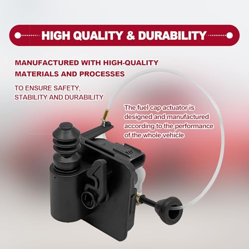 RBOKO 74700-TBA-A02 Fuel Door Lid Actuator Assembly Kit, Compatible with Honda Civic 2016 2017 2018 2019 2020 2021, Fuel Lid Actuator Replaces# 74700TBAA02 - Image 5