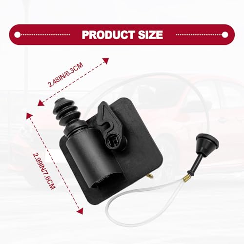 RBOKO 74700-TBA-A02 Fuel Door Lid Actuator Assembly Kit, Compatible with Honda Civic 2016 2017 2018 2019 2020 2021, Fuel Lid Actuator Replaces# 74700TBAA02 - Image 2