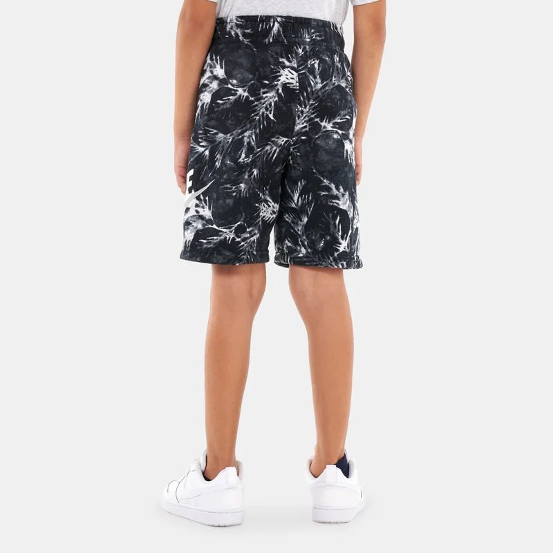 Nike Kids' Sportswear Washed Allover Print Shorts (Older Kids)