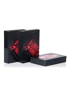Cool Baby 1 Deck Waterproof Plastic Pvc Playing Cards Black Color Card Classic Magic Tricks Entertainment Games  - Image 3