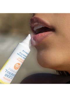 ذا سي ويد باث كو. مرطب شفاه معدني شفاف من Seaweed Bath Co.، بعامل حماية من الشمس 20، مرطب شفاه من أكسيد الزنك، 0.28 أونصة (عبوة من 6 قطع)، عناية مرطبة للشفاه الجافة والمتشققة  - Image 5