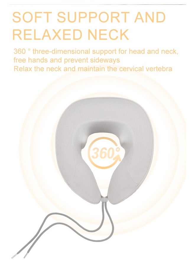 ARES - uNeck-4D Wireless Neck Massager Multi-Mode Functions 3 Massage Modes Heating 2000Mah Lithium Ion Battery - Image 1