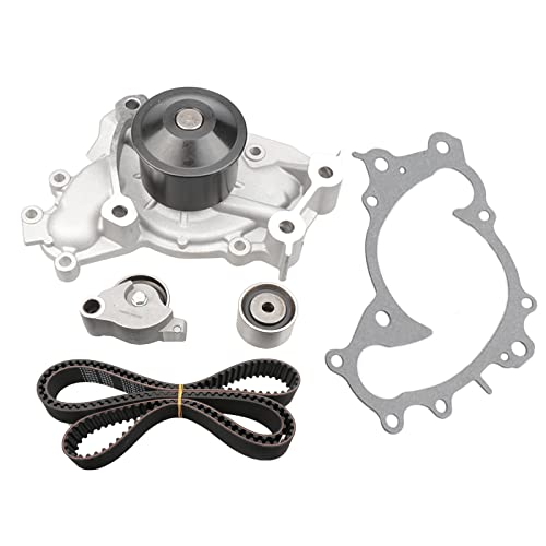 VIPCAR 13003 Timing Belt Kit w/Water Pump for Toyota 3MZFE/1MZFE V6 Engine, 2002-2006 Camry 3.0/3.3, 2001-08 Highlander 3.0/3.3, 2004-08 Sienna/Solara 3.3, 2002-03 ES300, 04-06 ES/RX330, 06-09 RX400h - Image 1