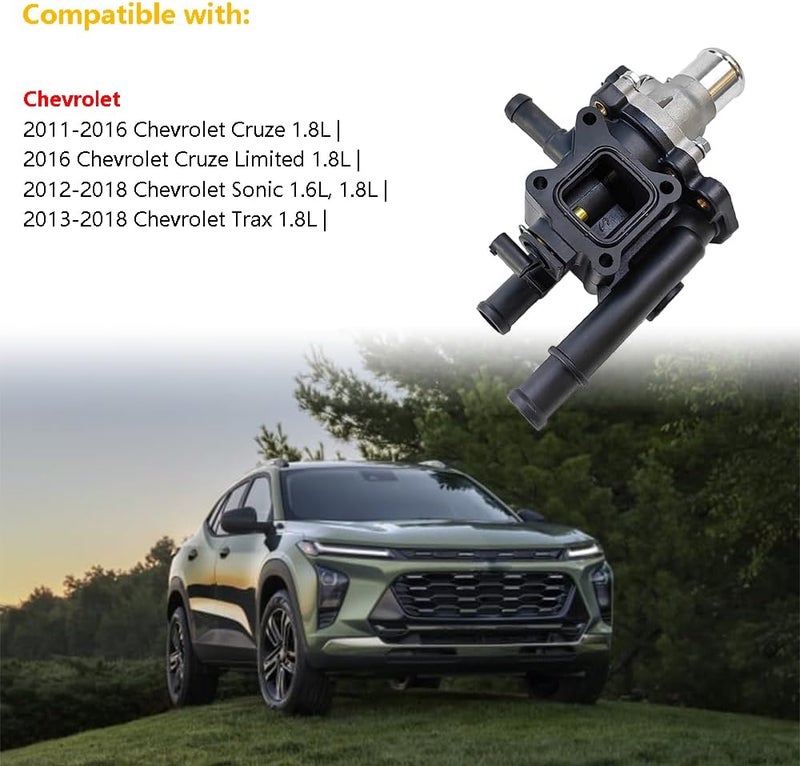 LLNSEAUTO Engine Coolant Thermostat Housing Assembly for Chevrolet - Image 4