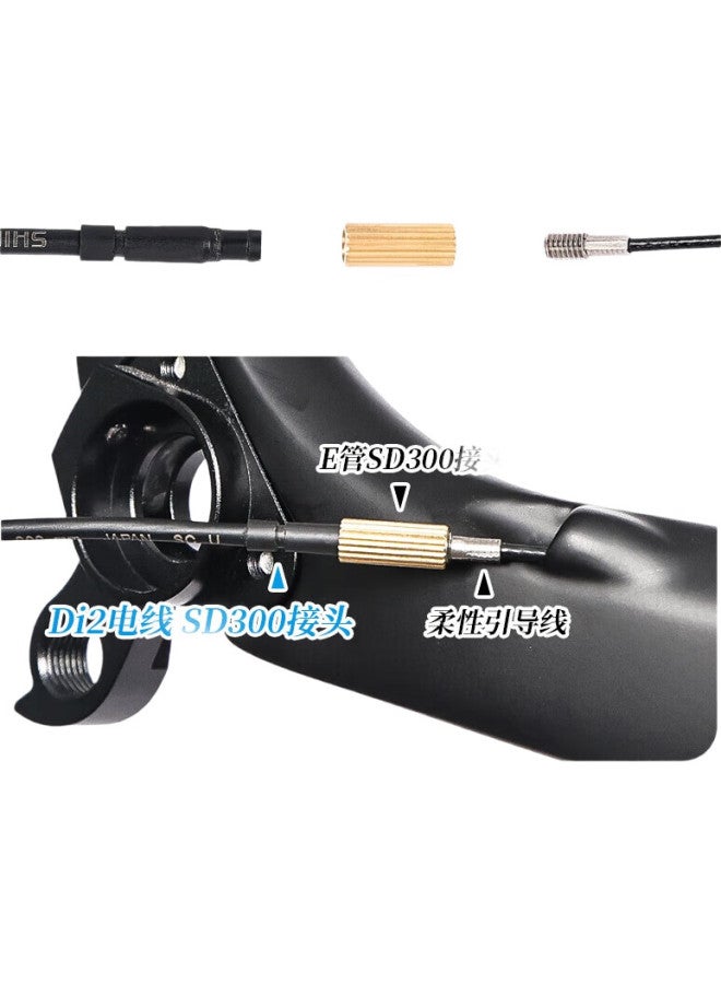 LeBycle Bicycle Internal Wiring Tool For Mountain And Road Bikes, Carbon Fiber And Aluminum Alloy Frame, Oil Pipe, Magnet, Wire Guide, And Cable Puller - Image 2