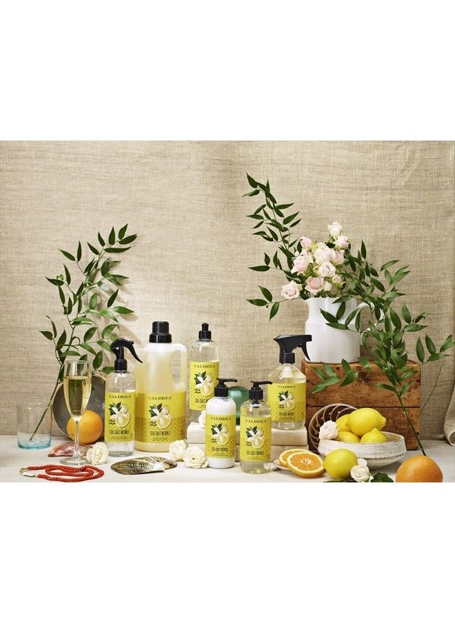 Caldrea Linen & Room Spray Air Freshener, Made with Essential Oils, Plant-Derived & Other Thoughtfully Chosen Ingredients Transparent, Sea Salt Neroli Scent, 16 Fl Oz  - Image 5