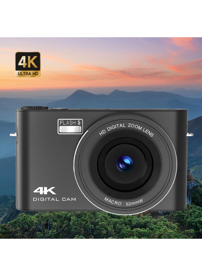 Generic Touch Screen Camera Lens Changer HD Digital Camera Entry-level Lightweight Camera Multimedia Camera-Body Color:8G Memory Card  - Image 3
