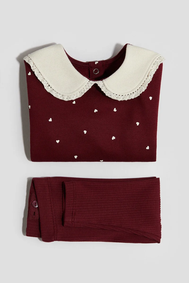 H&M 2-piece sweatshirt and leggings set