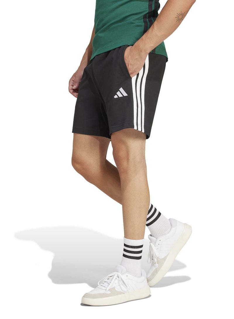 Adidas Essentials 3-Stripes Single Jersey Shorts 7-Inch - Image 1