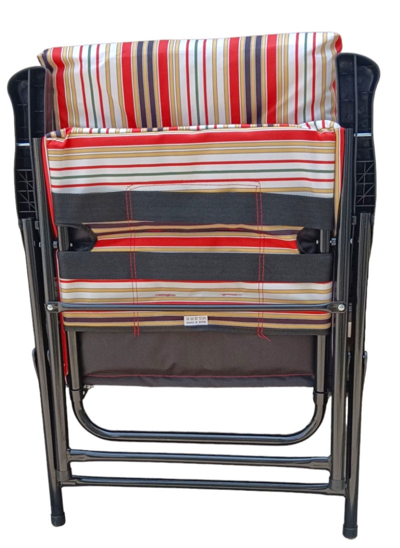 GO2CAMPS Premium Quality Foldable Camping Chair with Cusion ,Beach Chair ,Garden Chair ,Fishing Chair ,Travel Chair ,Picnic Chair  - Image 5
