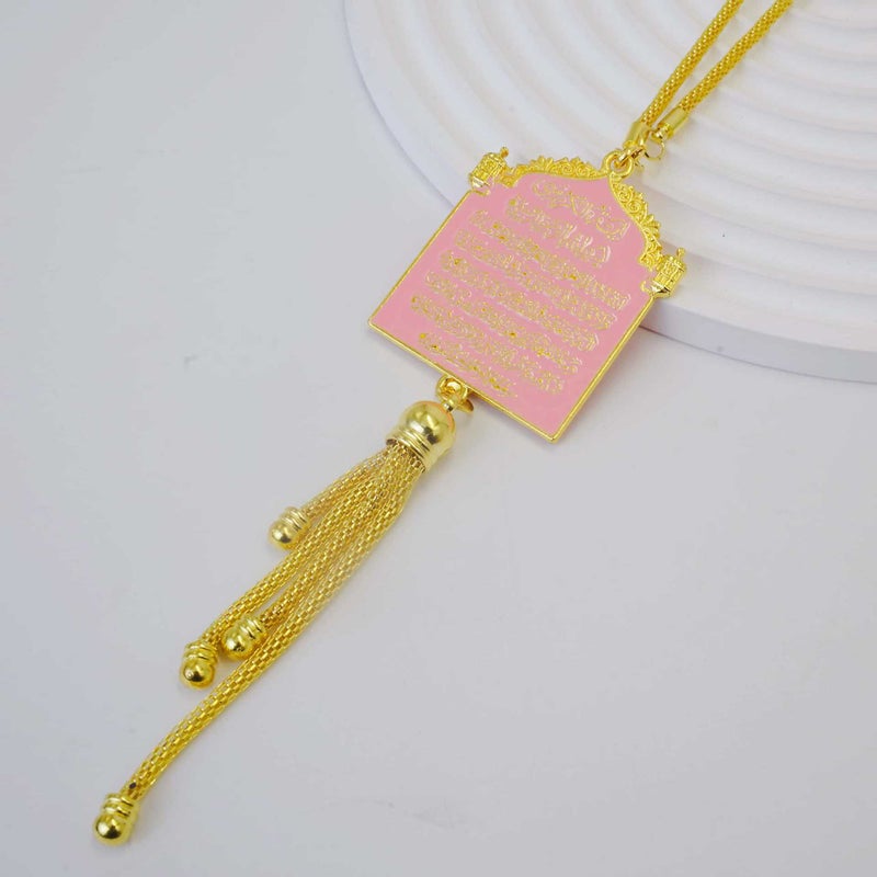 Pink Gold Car Hanging Ornament - Image 4